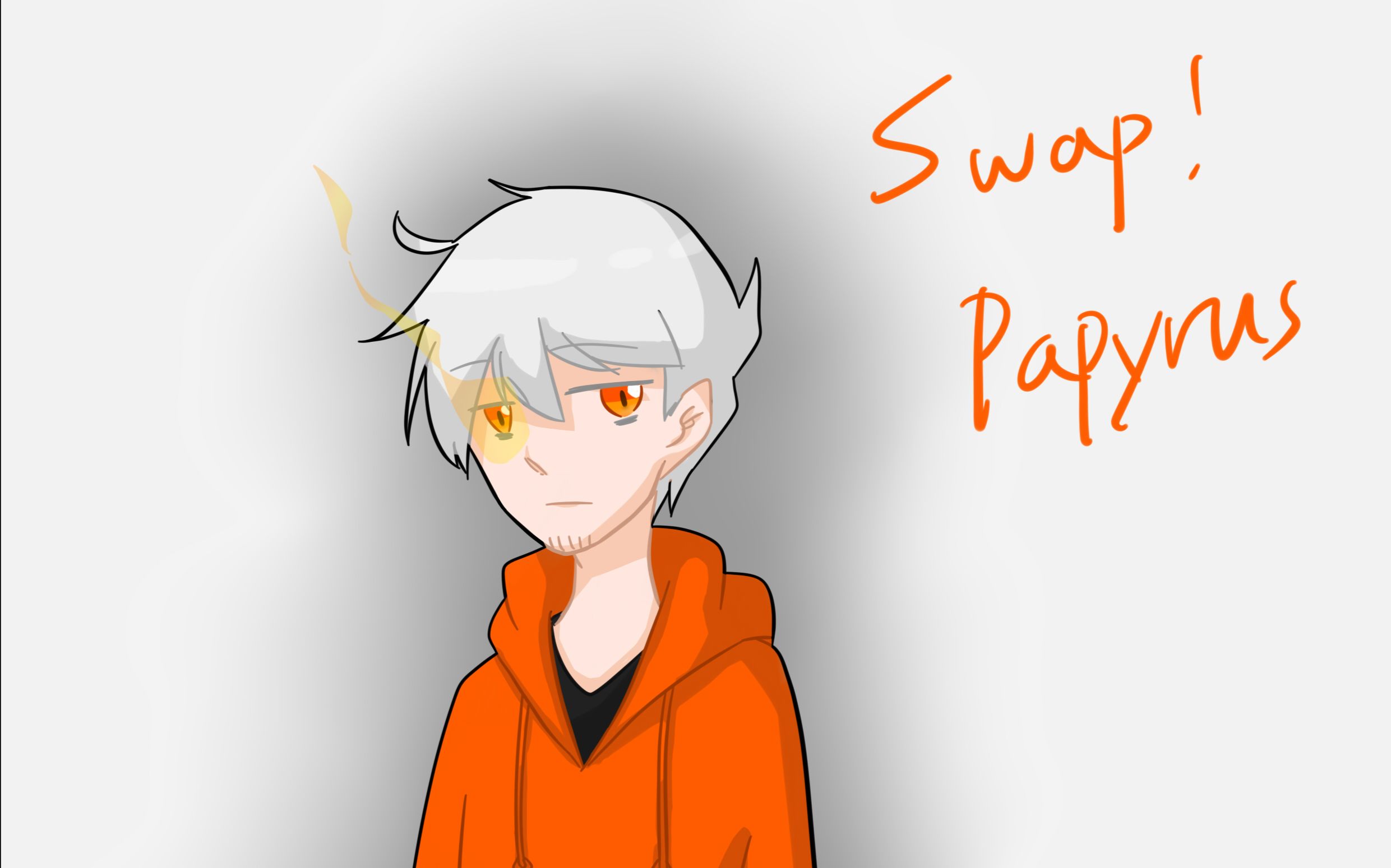 【板绘】underswap papyrus拟人