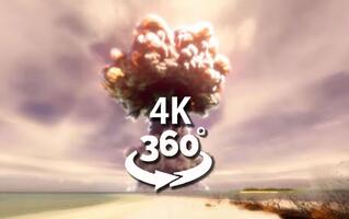 《VR游戏》【裸眼VR】核弹爆炸现场-360°全景视频(视频)