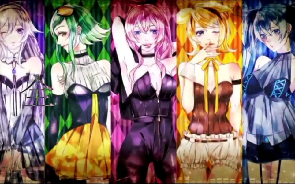 【初音未来 镜音铃 巡音流歌 伊爱（IA） 咕咪（GUMI）】若你爱我（remake·PV）【梅虎P】