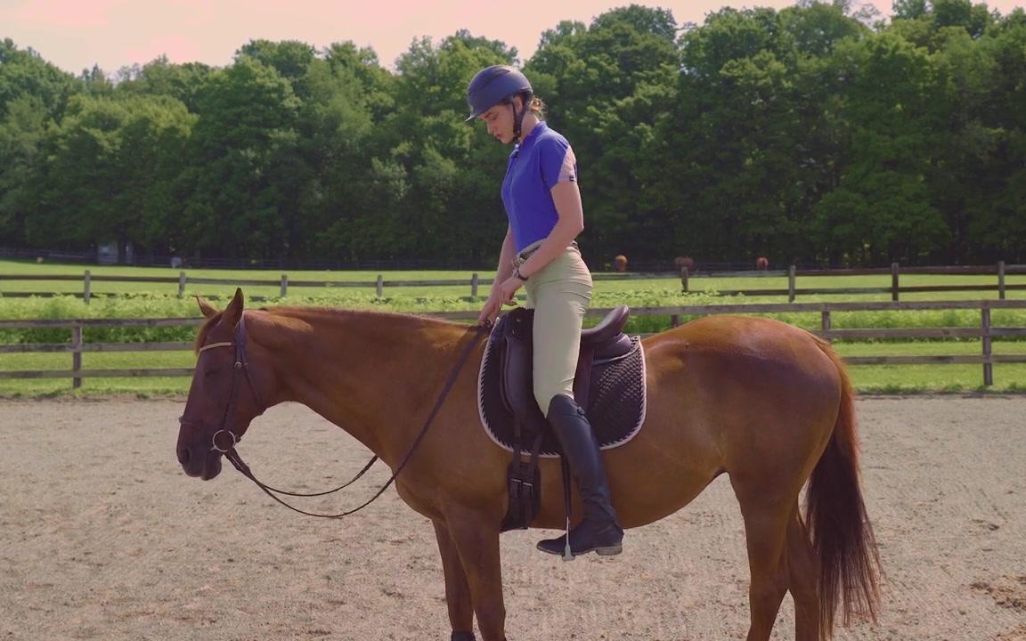 骑马姿势提示.第2部分：腿的位置