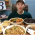 【韩国吃播】奔驰小哥BANZZ吃炸酱面、海鲜面、糖醋肉、炒粉丝、溜三丝