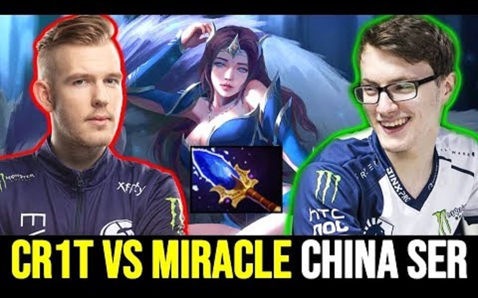 [Dota2] Miracle 虚空假面大战Crit 蓝杖米拉娜?!(封面我好了)哔哩哔哩 (゜゜)つロ 干杯~bilibili