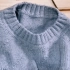 羊绒衫从上往下编织平肩毛衣教程完结篇手工棒针编织毛衣传承手工编织