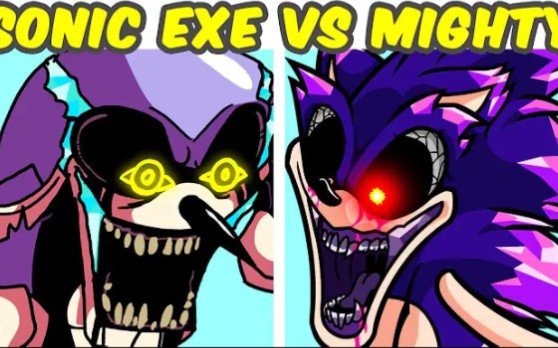 FNF VS TripleTrouble Cover VS Sonic EXE VS Mighty ZIP VS D-Sides EXE (MOD)