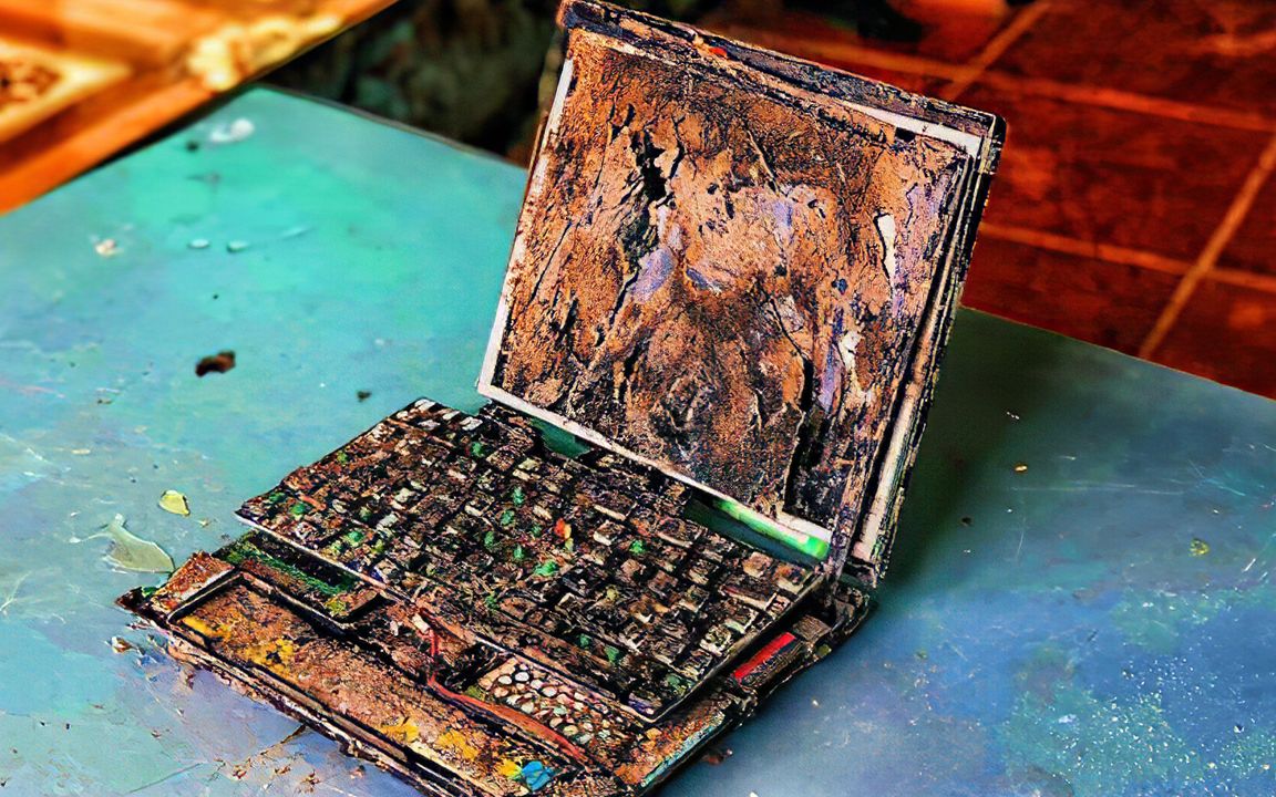 20年前烂成渣的联想笔记本电脑 修好居然还能用？
