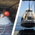 NASA猎户座飞船和SpaceX龙飞船：溅落回收场面对比