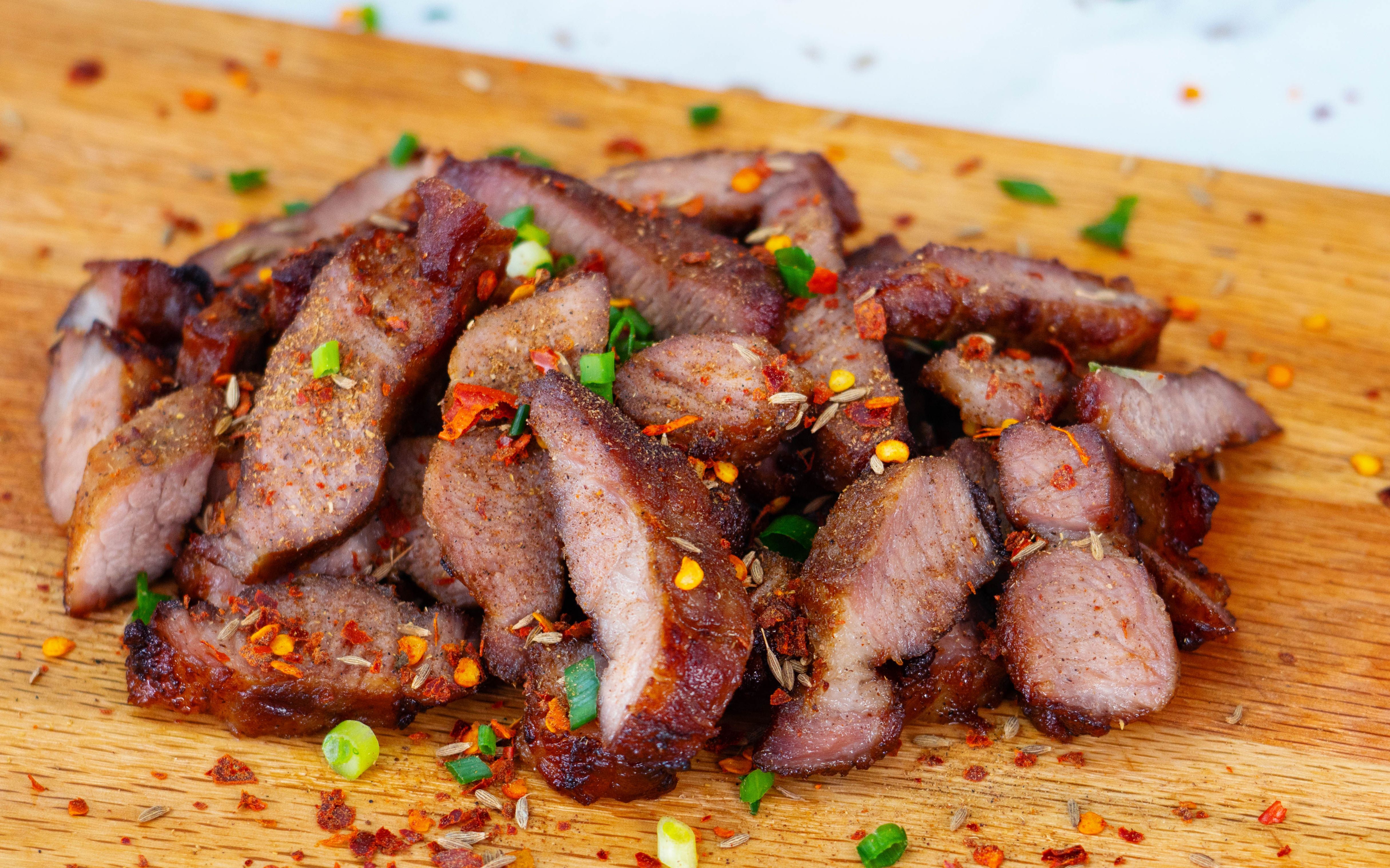 在家烤肉很简单，五花肉这样腌制好平底锅也能烤肉 - Foodlife