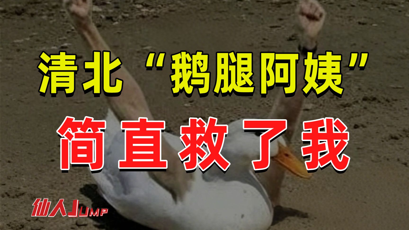 【JUMP】“清北鹅腿阿姨”治好了我的精神内耗