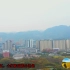 航拍贵州美丽的县城之一印江县，一座座的高楼拔地而起，环境清新