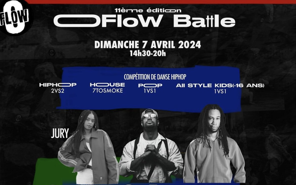 法国多舞种赛事丨O'Flow Battle2024 / HOUSE / POPPING / HIPHOP