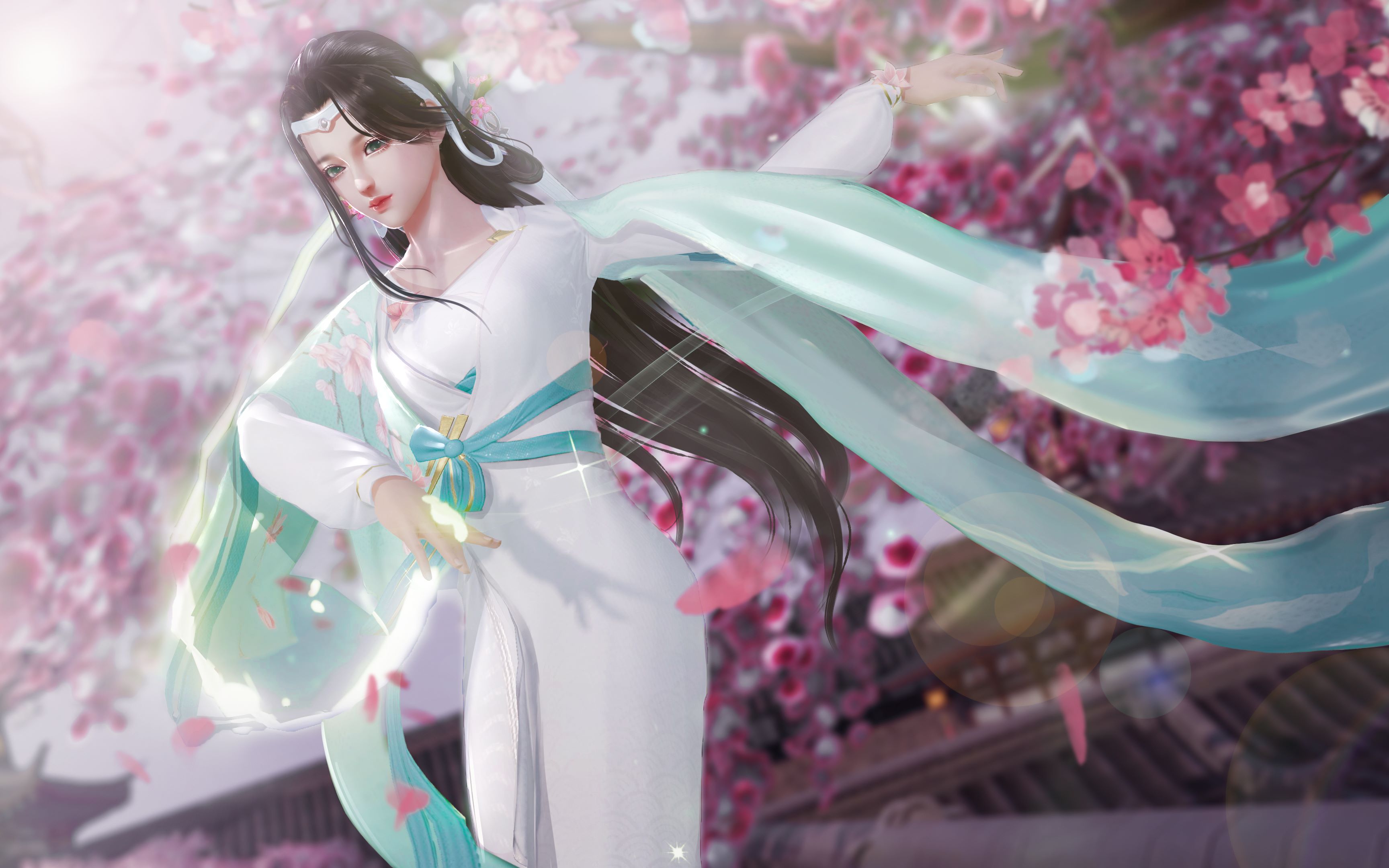 【剑网三截图后期】琴娘真好看