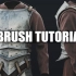 【ZBRUSH】4小时干货全流程｜经典中世纪盔甲制作建模-跟做精细教程