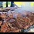 【4K】意大利米兰街头美食：美味的阿根廷烤肉，大块安格斯牛肉和大肉肠 | 作者：settime2588