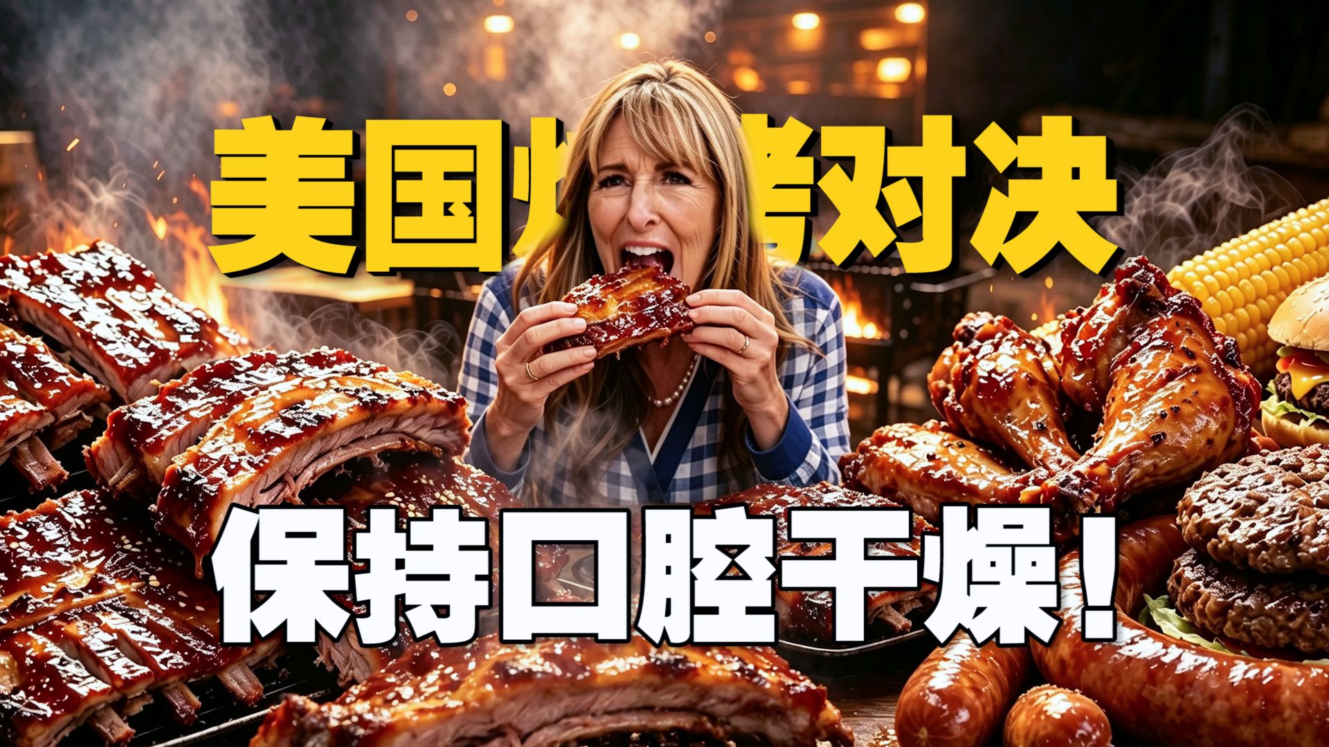 《美国烧烤对决》没苦硬吃！禁用现代烤炉 全体返祖