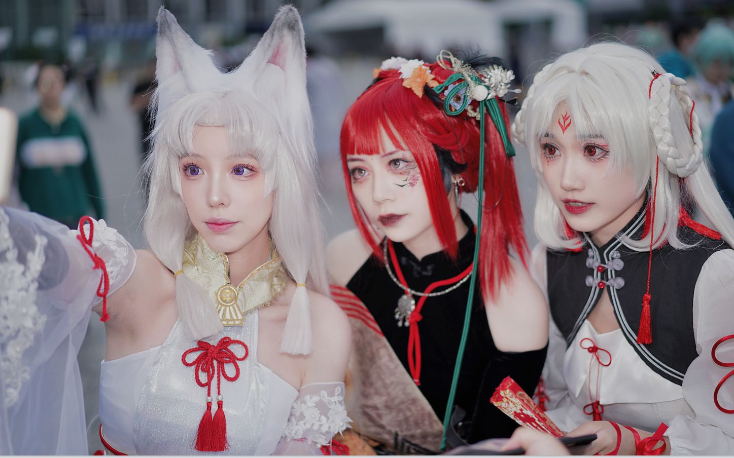 Some of the characters photographed at Chengdu CD25 Comic Con DAY1 DAY2