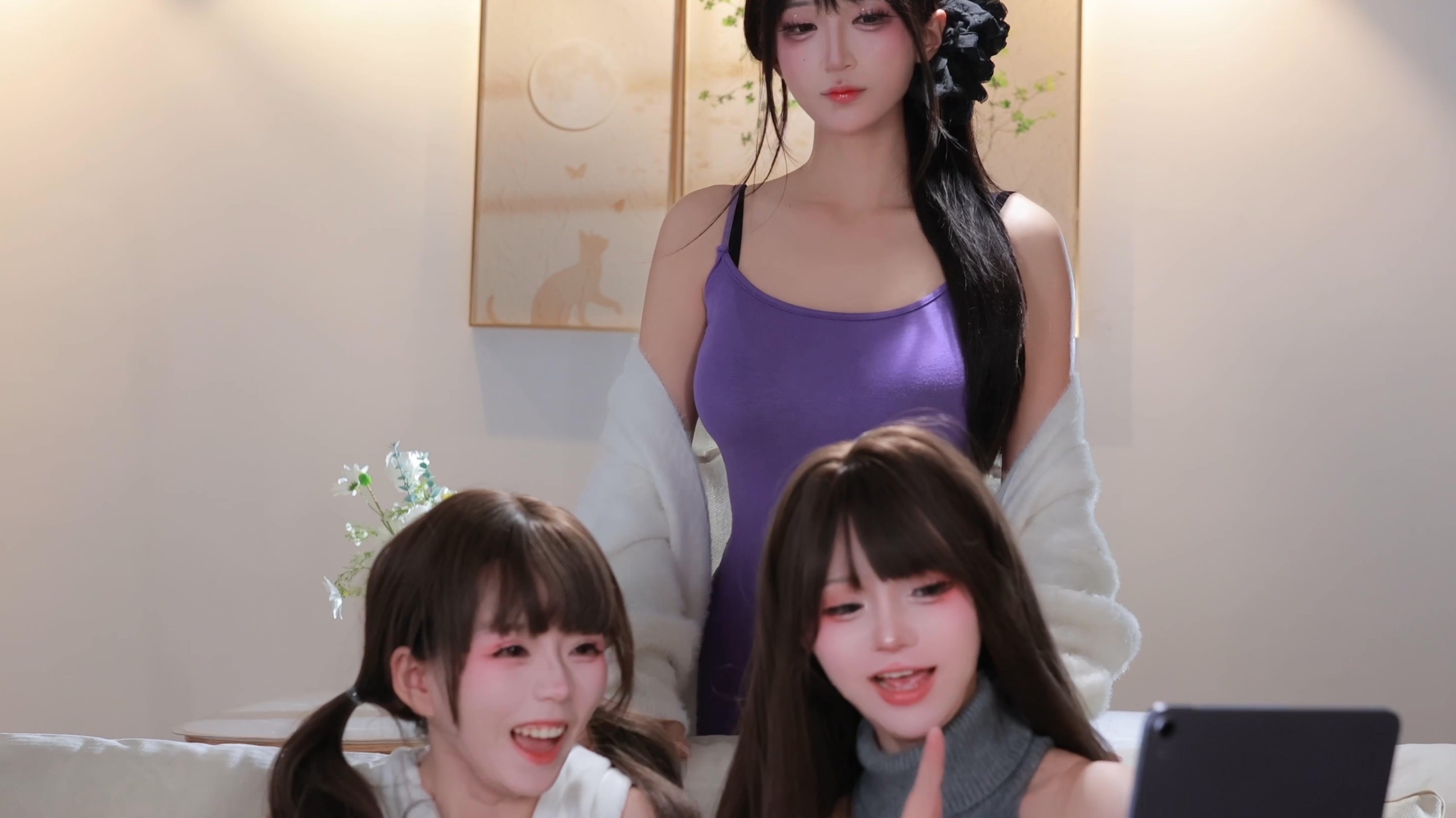 When you've been photographed in an ugly way and you want to fight back.