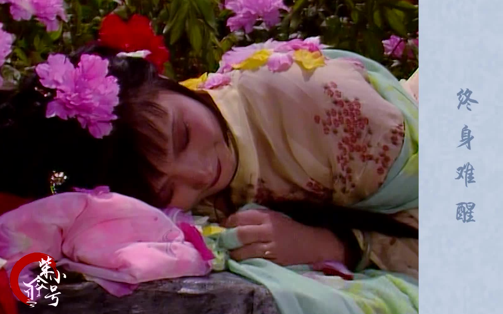 87红楼梦精彩片段43憨湘云醉眠芍药裀湘云醉卧