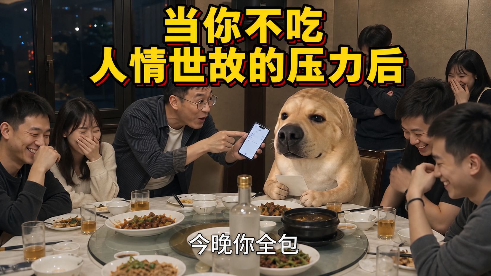 《当你不吃人情世故的压力后》