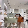 CHARLES&KEITH26夏季新品复古大容量托特包保龄球包生日礼物送女友CK2-30271748 Pale Olive灰橄榄色 S