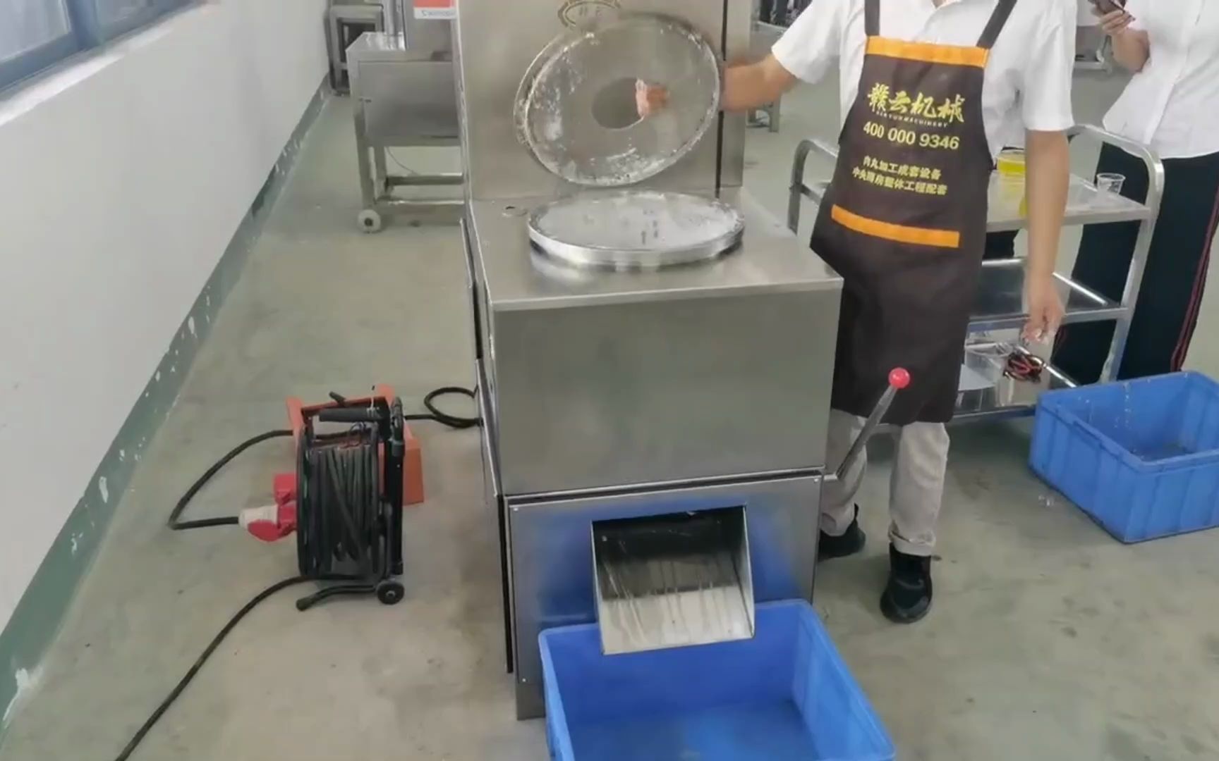 全自动三速制冷肉丸打浆机,多功能牛肉丸制冷打浆的机器