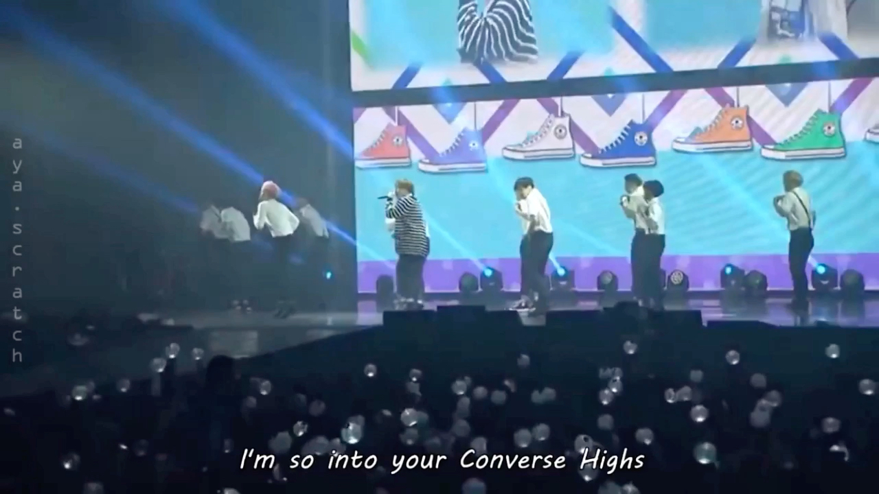 BTS】【防弹少年团】converse high live，花样年华stage-哔哩哔哩