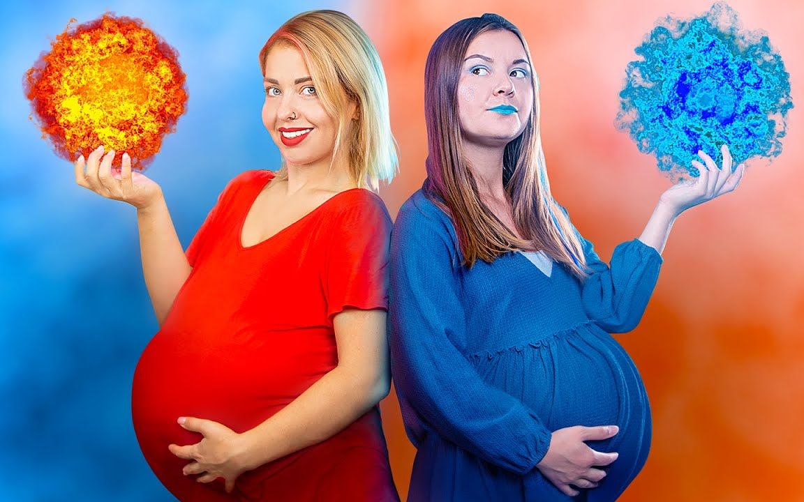 冰火两位美女怀孕后，谁才是“最美孕妈”？看完憋不住笑