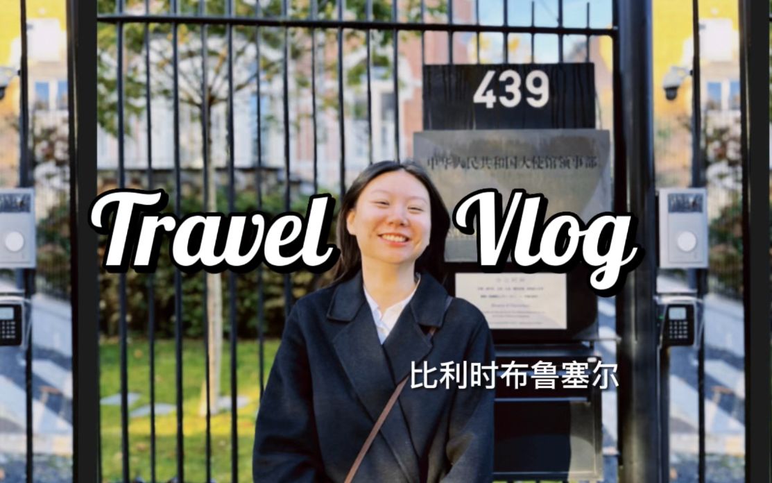 毕业旅行vlog𐟇簟‡ꦯ”利时布鲁塞尔|巧克力、华夫饼|撒尿小童换装|欧盟议会|原子球塔|中国驻比利时领馆打卡|了了学姐哔哩哔哩bilibili