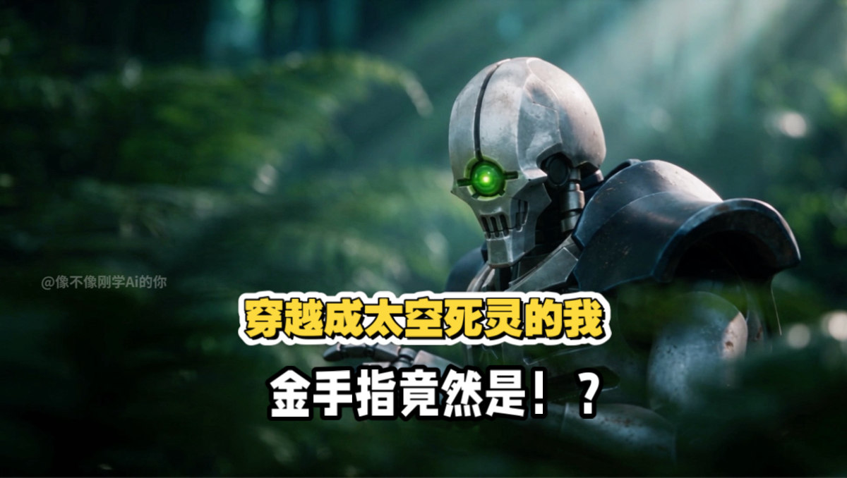 穿越成太空死灵的我金手指竟然是？！第一集【AI全民制作人】