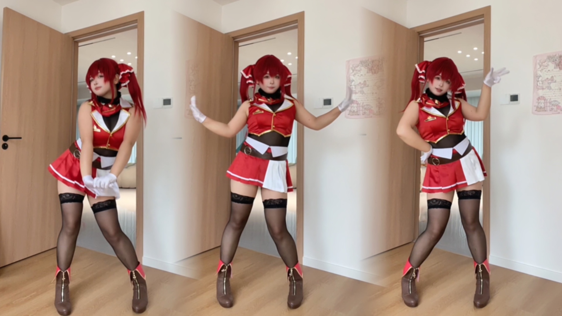 Captain Cos jumped in the Japanese version of Laizai haha!