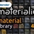超清材质库！Blender插件 Materialiq Full 4.6 超清4K贴图材质库合集