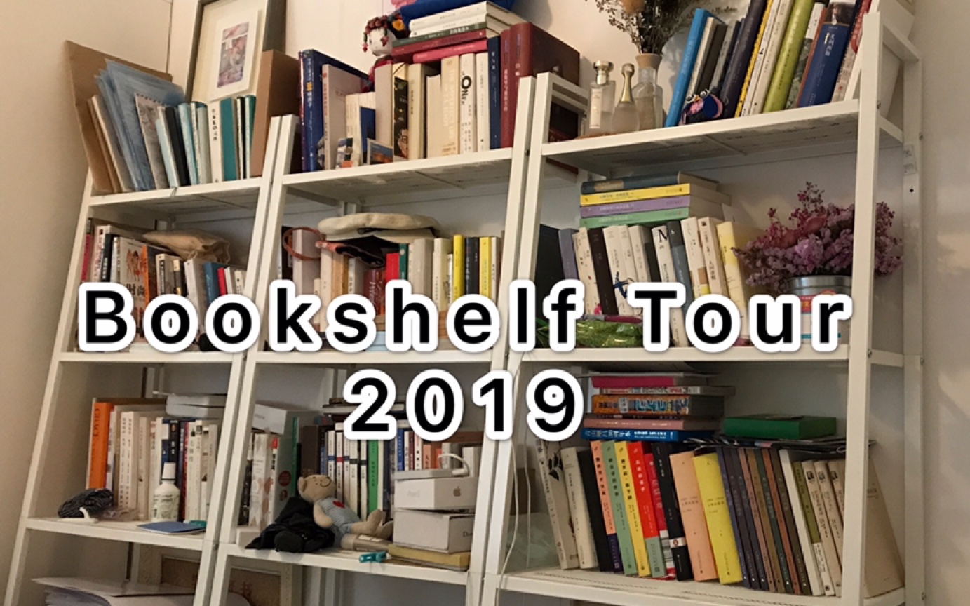 Bookshelf Tour 2019|一起来参观我的书架吧 30分钟唠嗑聊天向哔哩哔哩 (゜゜)つロ 干杯~bilibili