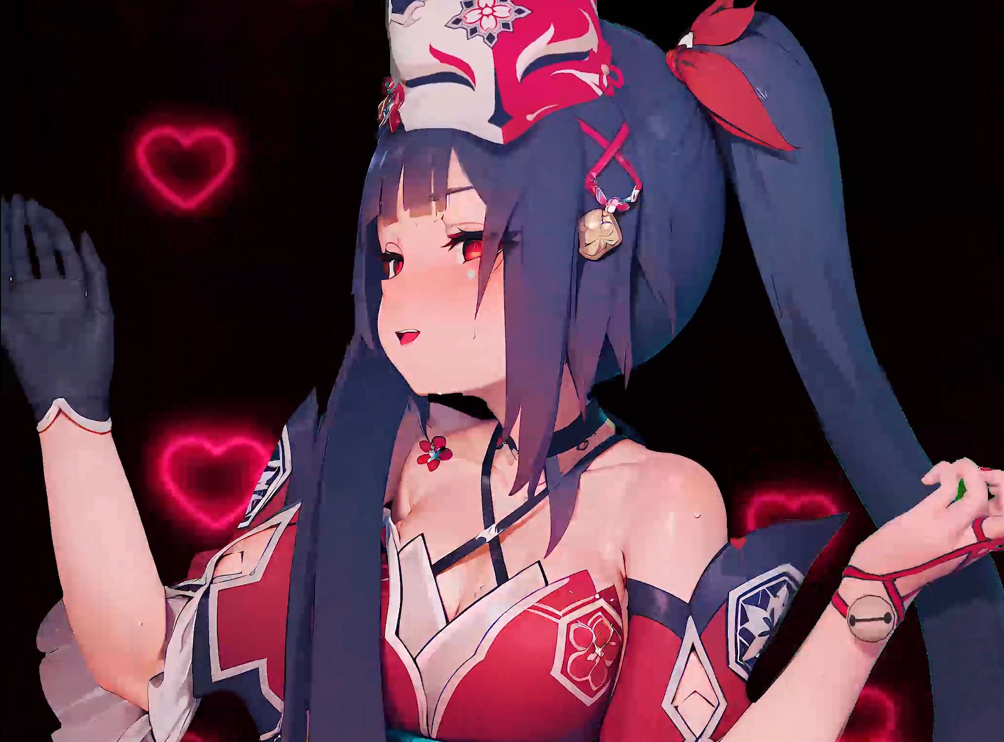 [AI Animation] Flower Fire's Inspection ❤️