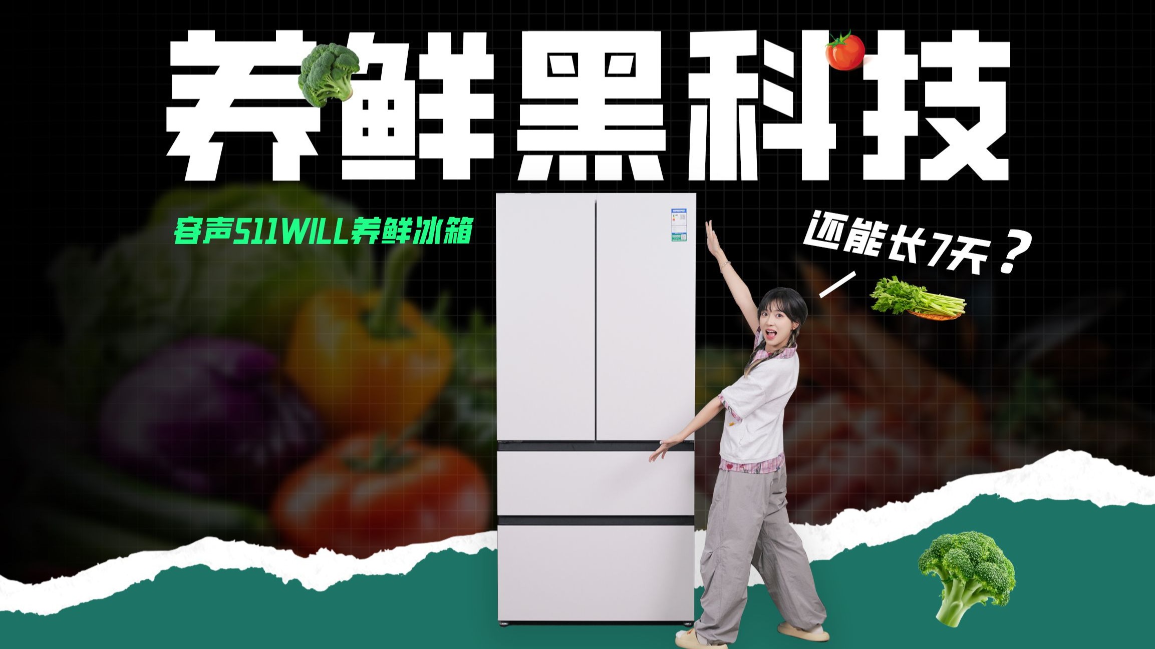 想喝丝瓜汤？我建议先在冰箱放七天～容声WILL511冰箱上手体验