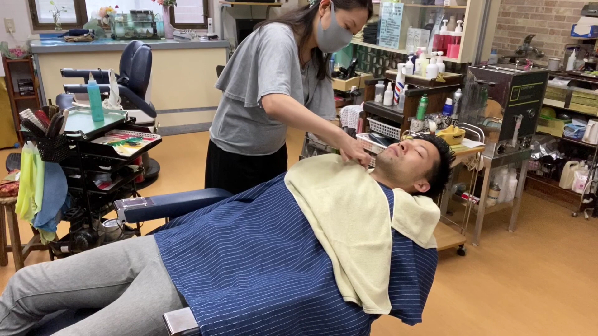 【刮脸】日本男士刮脸体验