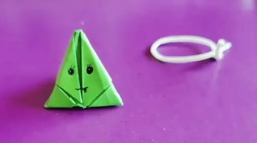 【折纸教程】和你的宝宝一起来折粽子吧！