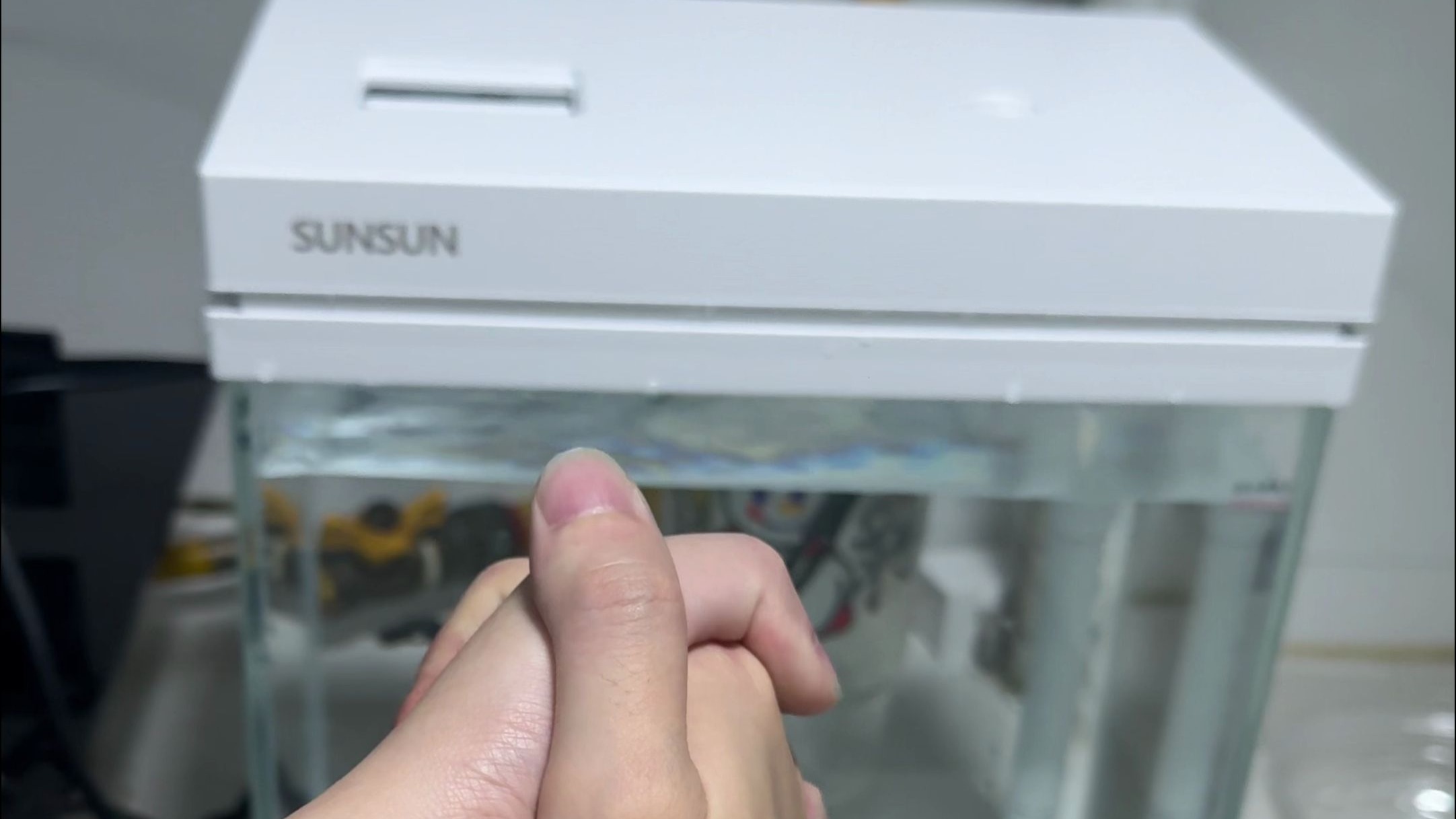 森森桌面鱼缸测评