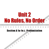 新人教英语七下Unit2  No rules, no order Section A 听说语音课