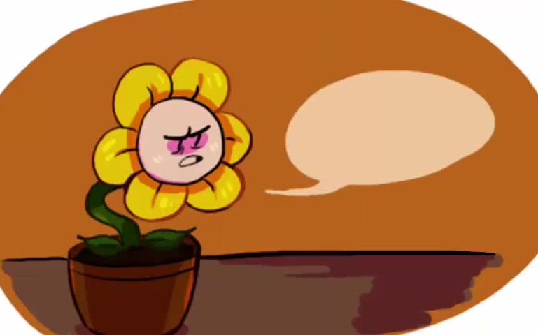 undertale comic dubs- flowey