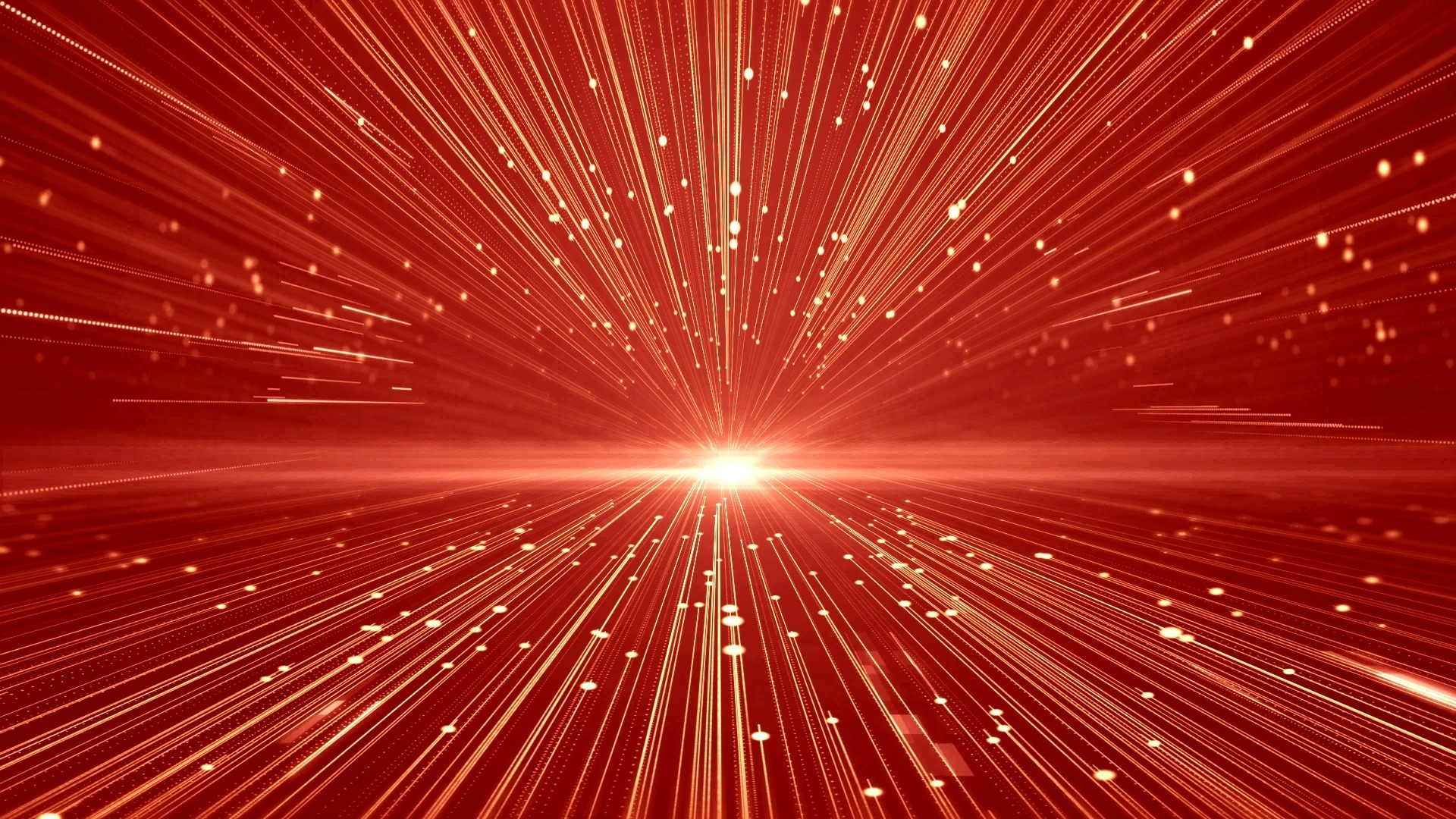 中国红 大气中国风开场片头背景素材，震撼片头素材。