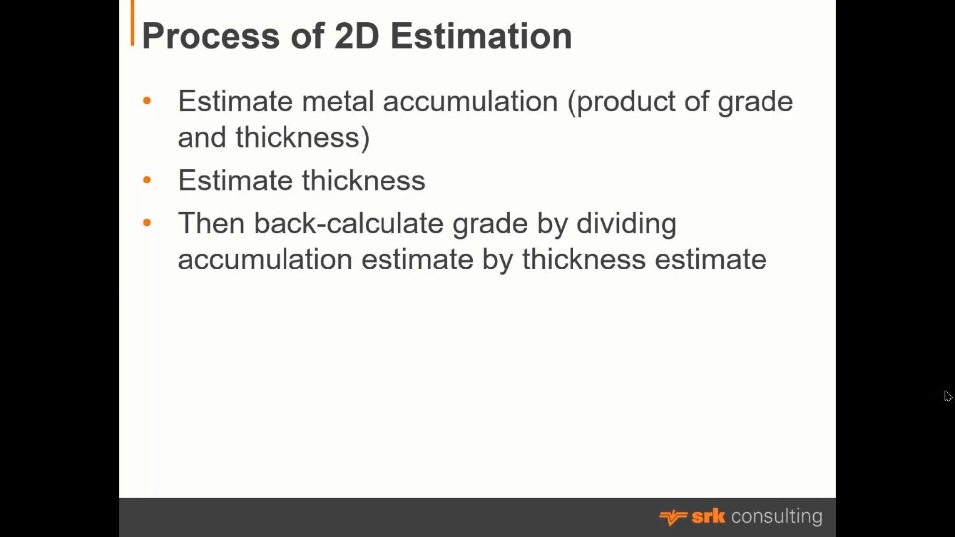 2D Estimation in Leapfrog Geo and Edge with SRK Consulting