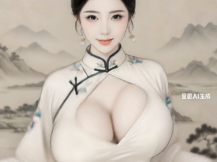 古画美人的弹性