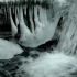【环境音】1小时：大自然冬日冰川瀑布流水声白噪音，放松助眠，专注学习