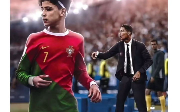 葡萄牙联合主办 2030 年世界杯意味着他们将在历史上首次主办这项赛事•Cristiano Ronaldo 将45岁•Cristiano Jr.将年满20岁