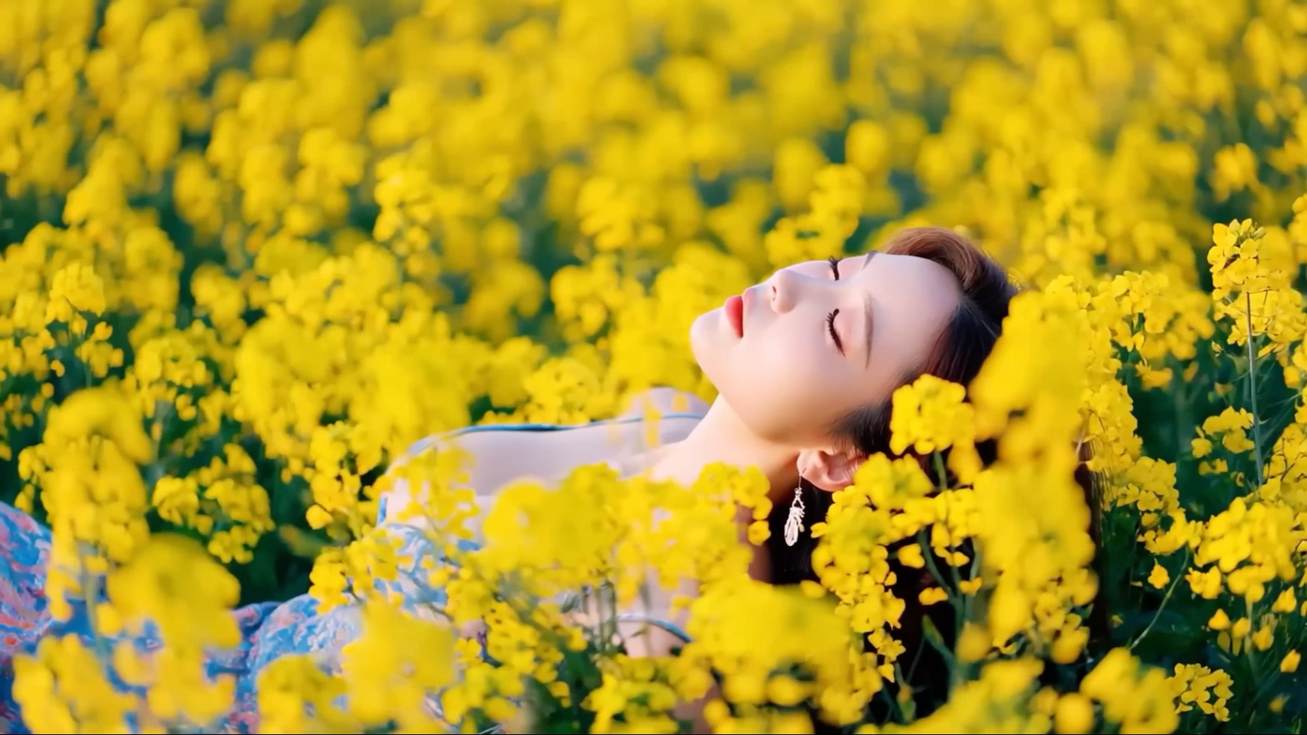 ［AI生成］油菜花已经开了
