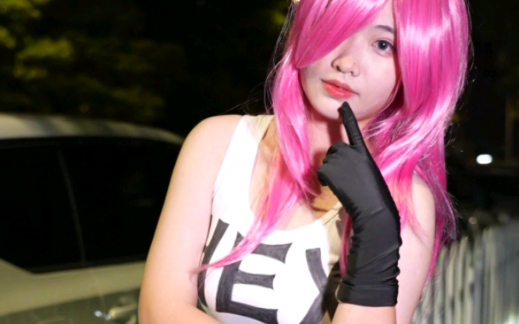 【pink night】-夏禾cos，OMG so crazy