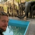 大象：借点水喝呗