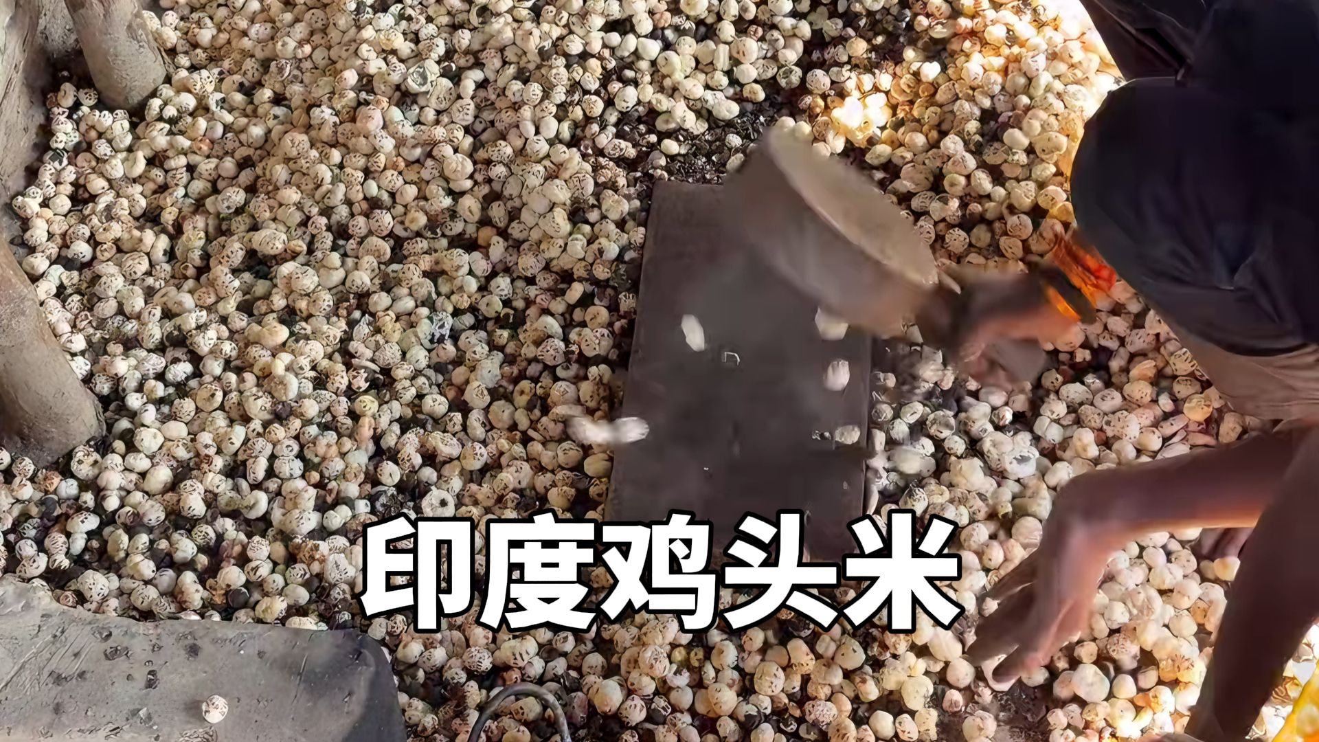 印度膨化芡实是怎么加工的？