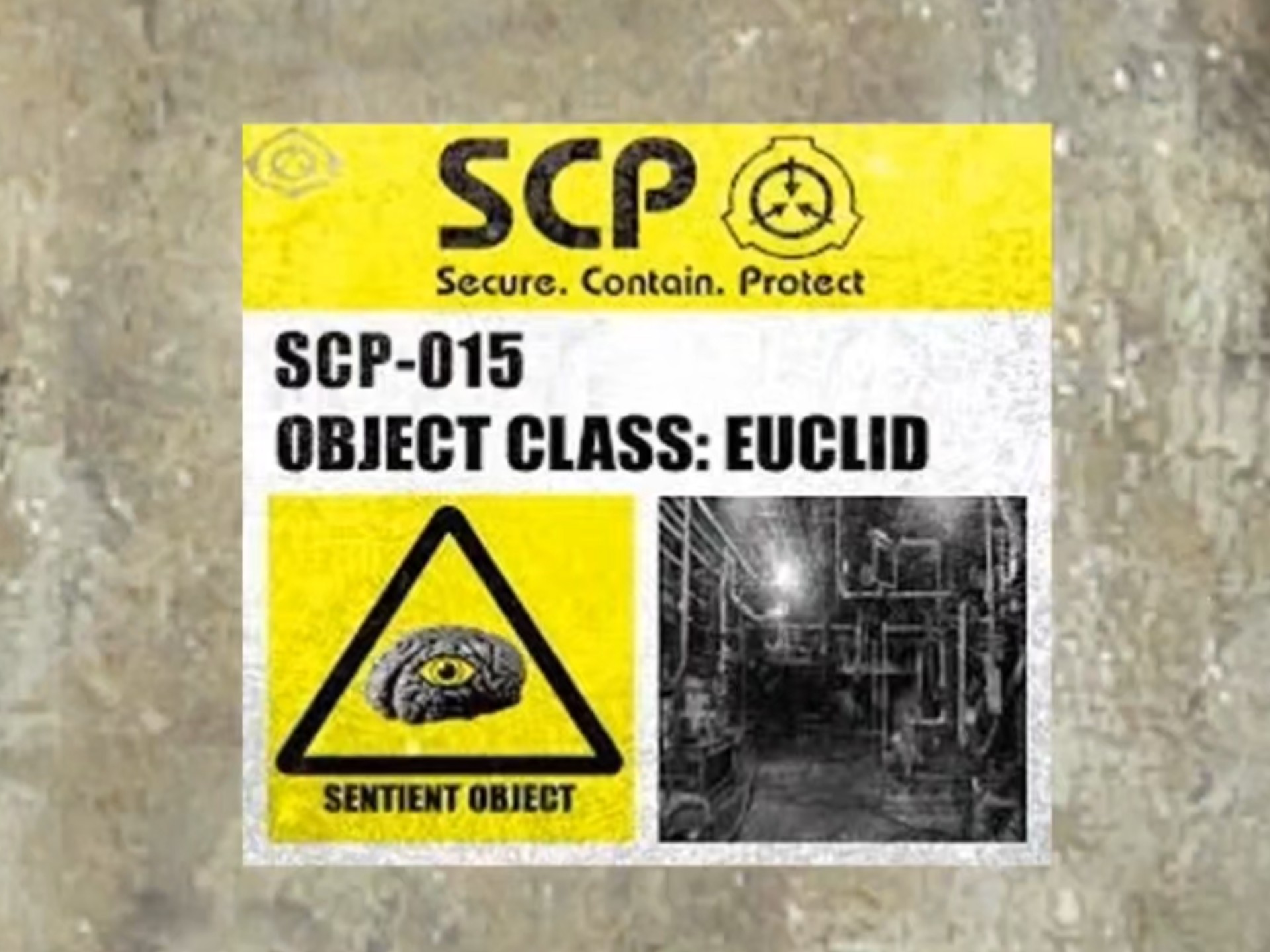 永远别试图去毁坏，修复SCP-015(原视频名为Never Hit SCP-015)