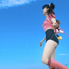 双马尾和大长腿碰撞