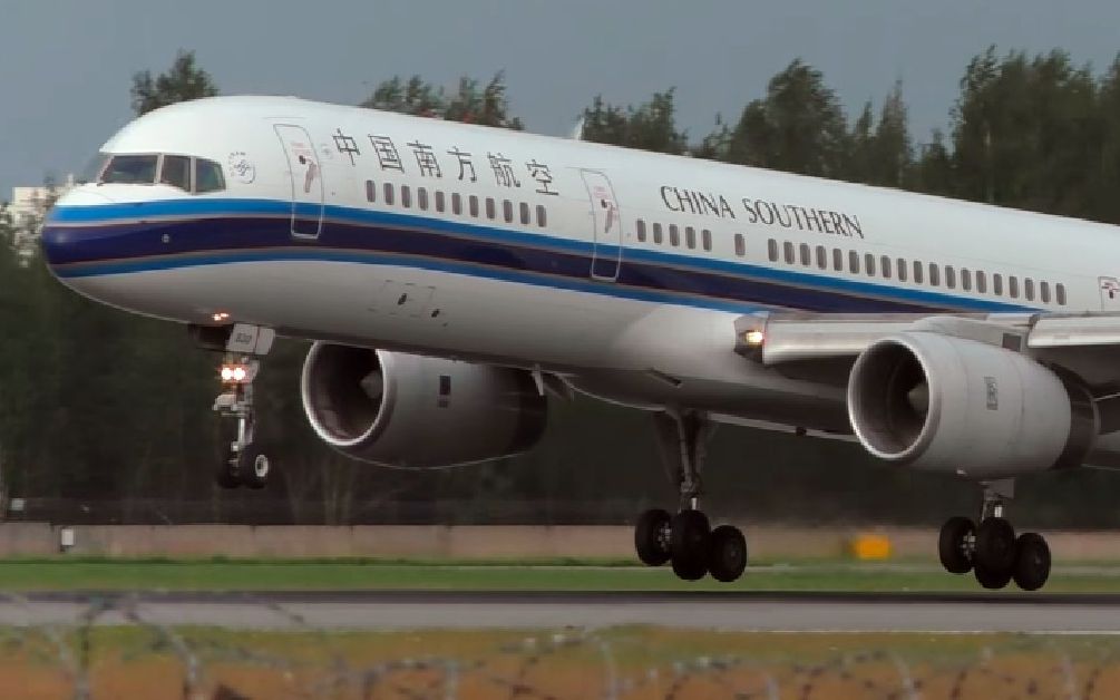 【YouTube】中国南方航空波音757软着陆